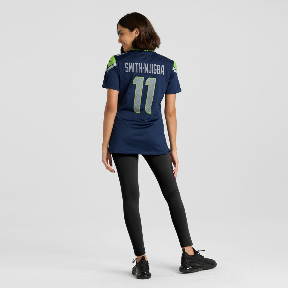 Jaxon Smith-Njigba Seattle Seahawks Women's Game Jersey - College Navy Jerseys