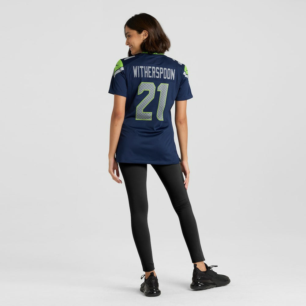 Devon Witherspoon Seattle Seahawks Women's Team Game Jersey - College Navy Jerseys