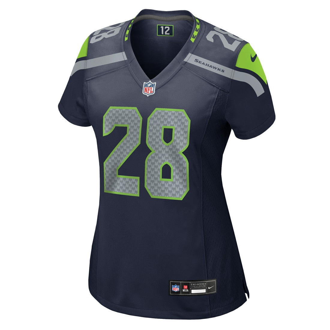 Nehemiah Pritchett Seattle Seahawks Women's Team Game Jersey - College Navy Jerseys