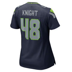 Tyrice Knight Seattle Seahawks Women's Team Game Jersey - College Navy Jerseys