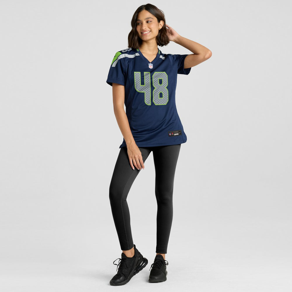 Tyrice Knight Seattle Seahawks Women's Team Game Jersey - College Navy Jerseys
