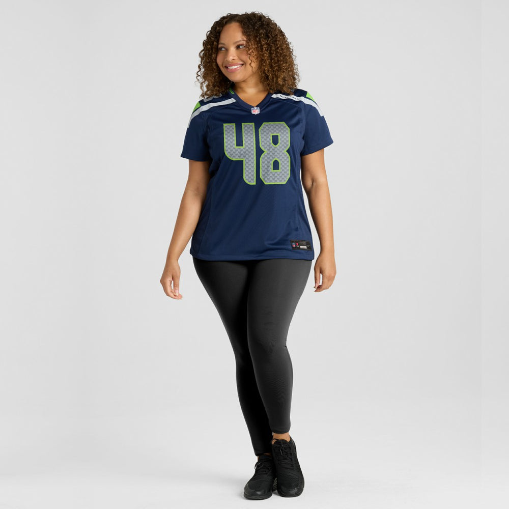 Tyrice Knight Seattle Seahawks Women's Team Game Jersey - College Navy Jerseys
