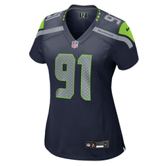 Byron Murphy II Seattle Seahawks Women's Team Game Jersey - College Navy Jerseys