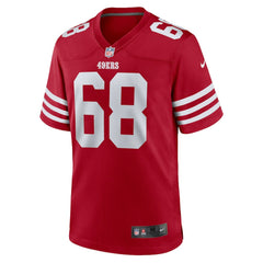 Colton McKivitz San Francisco 49ers Game Jersey - Scarlet Jerseys