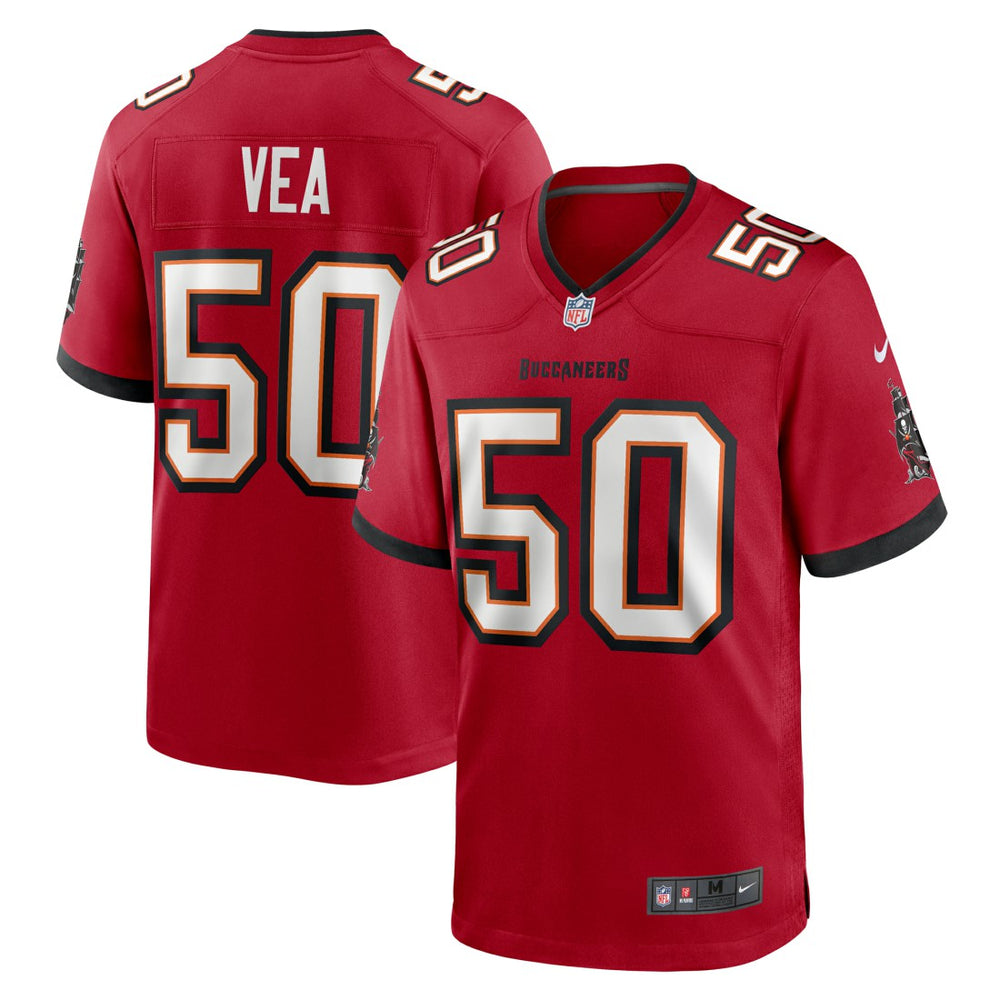 Vita Vea Tampa Bay Buccaneers Game Jersey - Red Jerseys