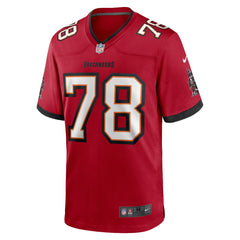 Tristan Wirfs Tampa Bay Buccaneers Game Jersey - Red Jerseys