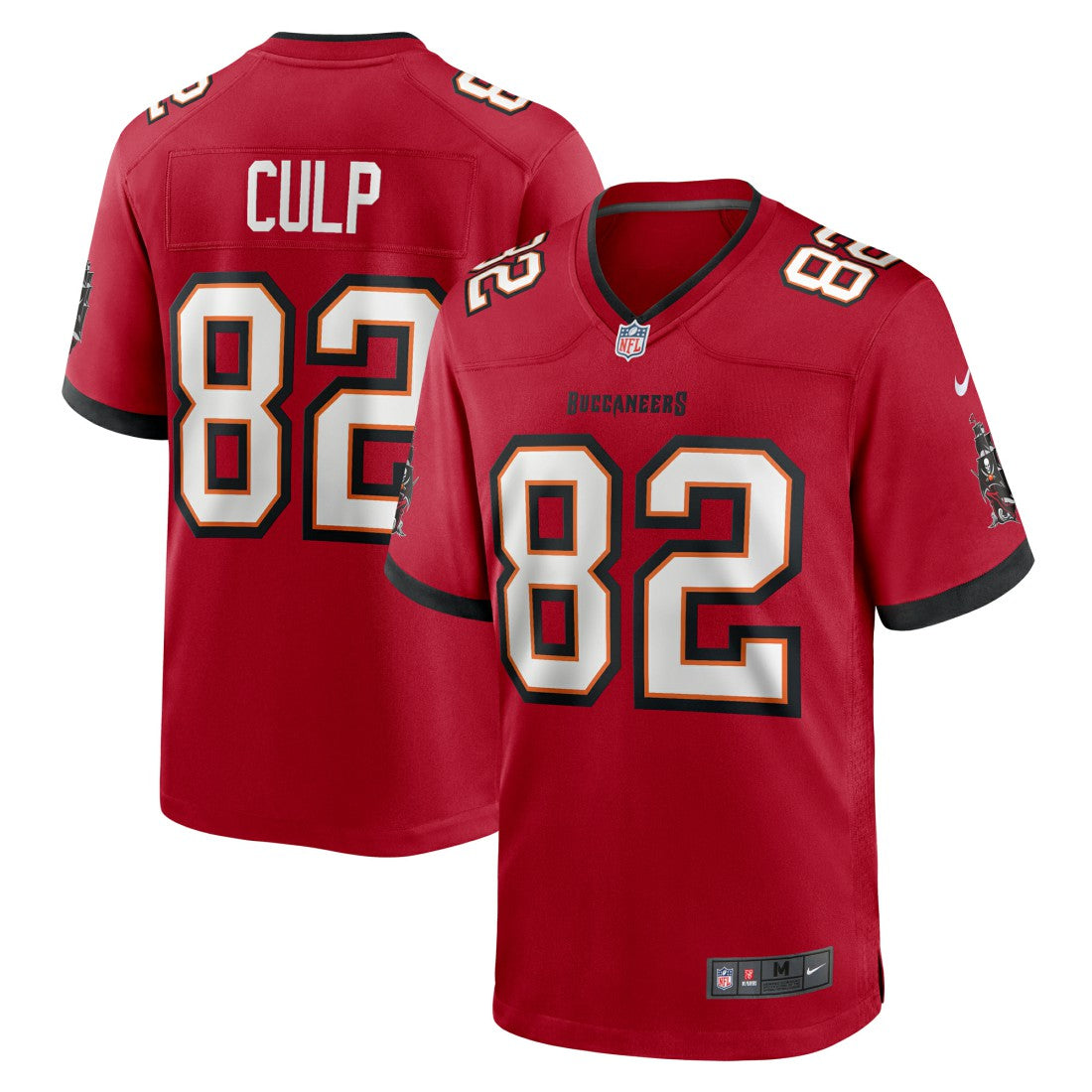 Devin Culp Tampa Bay Buccaneers Game Jersey - Red Jerseys