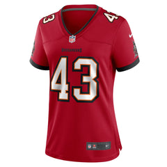 Chris Braswell Tampa Bay Buccaneers Women's Team Game Jersey - Red Jerseys