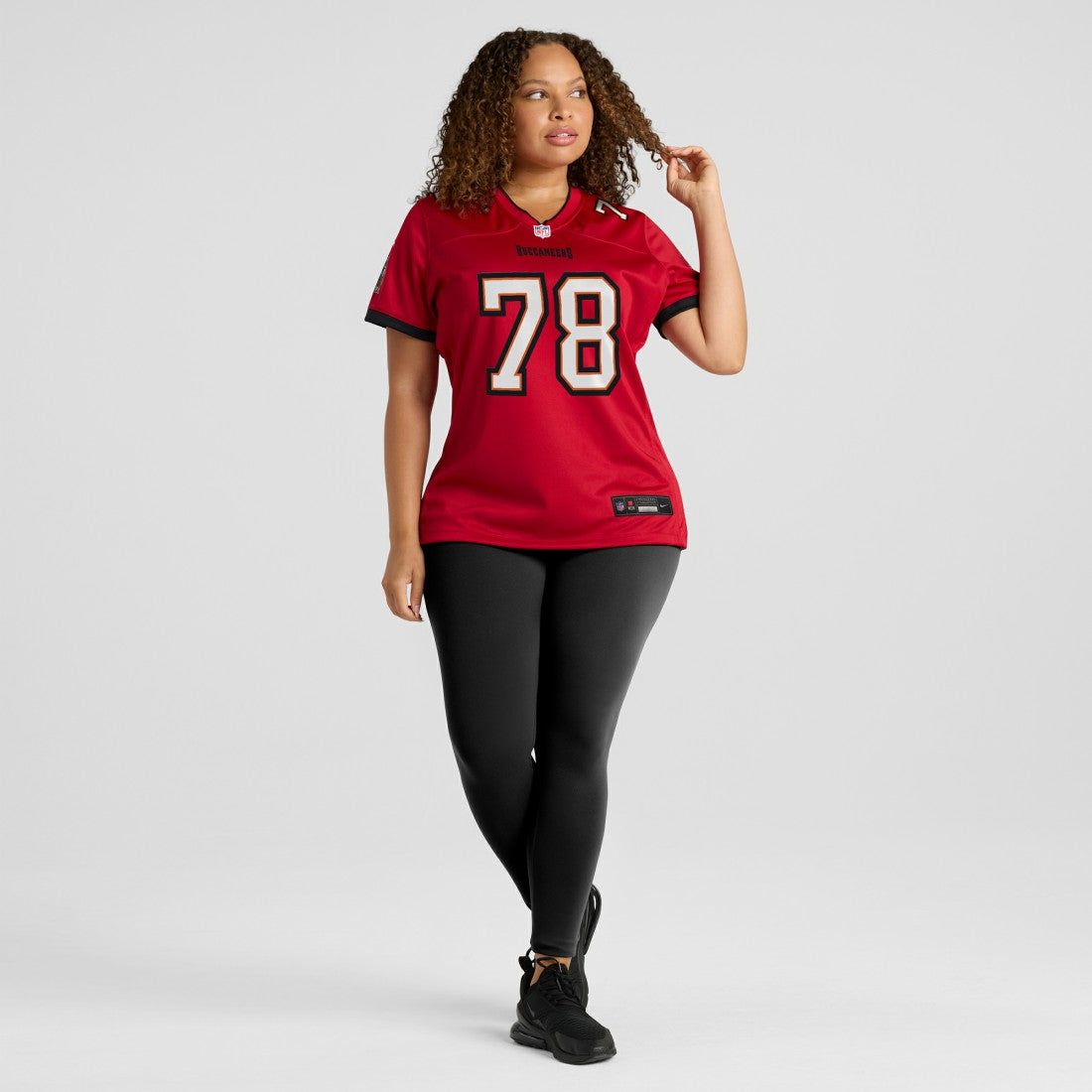 Tristan Wirfs Tampa Bay Buccaneers Women's Team Game Jersey - Red Jerseys