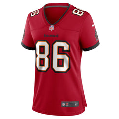 Evan Deckers Tampa Bay Buccaneers Women's Team Game Jersey - Red Jerseys