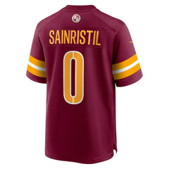Mike Sainristil Washington Commanders Game Jersey - Burgundy Jerseys