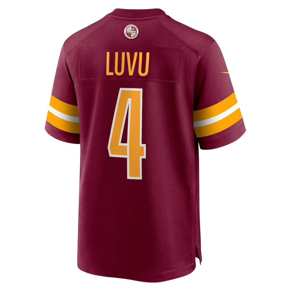 Frankie Luvu Washington Commanders Game Jersey - Burgundy Jerseys