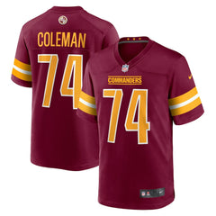Brandon Coleman Washington Commanders Game Jersey - Burgundy Jerseys