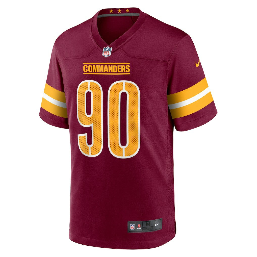 Javontae Jean-Baptiste Washington Commanders Game Jersey - Burgundy Jerseys
