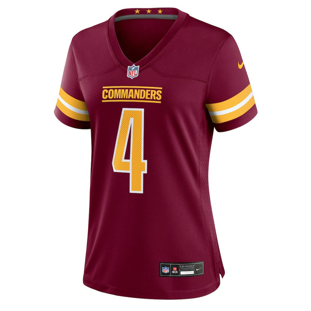 Frankie Luvu Washington Commanders Women's Team Game Jersey - Burgundy Jerseys