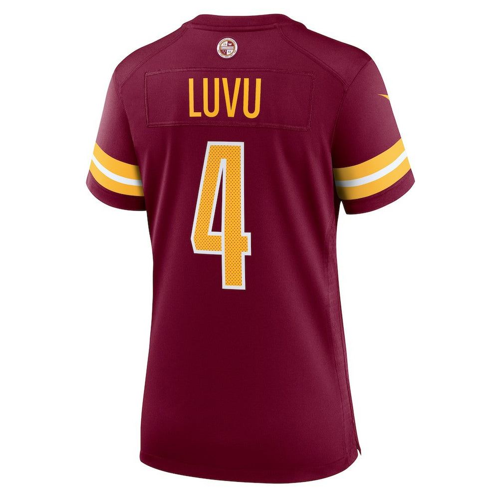 Frankie Luvu Washington Commanders Women's Team Game Jersey - Burgundy Jerseys