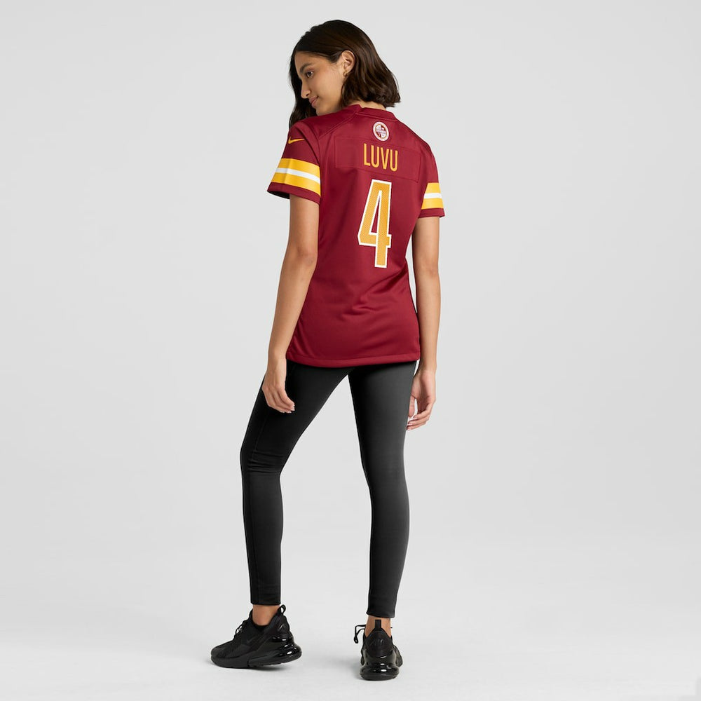 Frankie Luvu Washington Commanders Women's Team Game Jersey - Burgundy Jerseys