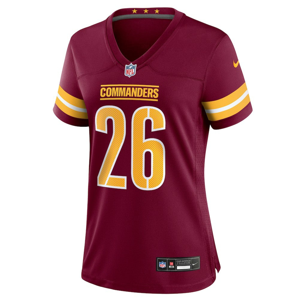 Jeremy McNichols Washington Commanders Women's Team Game Jersey - Burgundy Jerseys