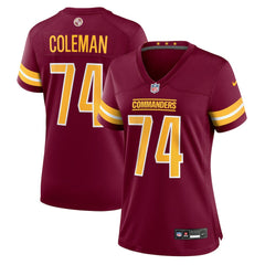 Brandon Coleman Washington Commanders Women's Team Game Jersey - Burgundy Jerseys