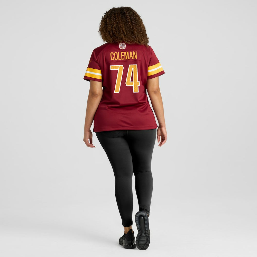 Brandon Coleman Washington Commanders Women's Team Game Jersey - Burgundy Jerseys