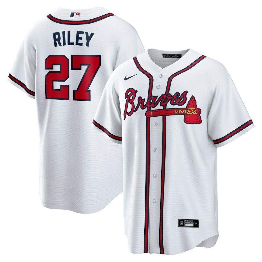 Austin Riley Atlanta Braves Nike Home Replica Player Jersey - White Jerseys
