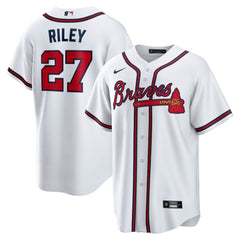 Austin Riley Atlanta Braves Nike Home Replica Player Jersey - White Jerseys