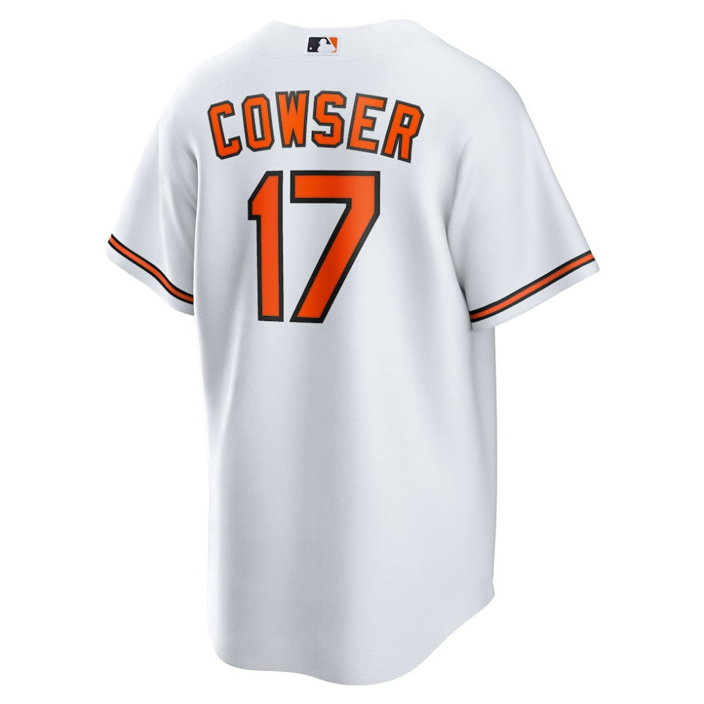 Colton Cowser Baltimore Orioles Nike Home Replica Jersey - White Jerseys
