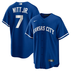 Bobby Witt Jr. Kansas City Royals Nike Alternate 2 Replica Jersey - Rush Blue Jerseys