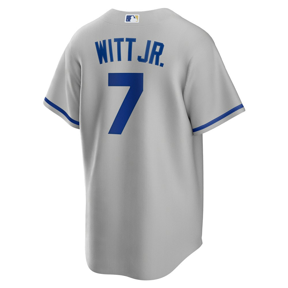 Bobby Witt Jr. Kansas City Royals Nike Road Replica Jersey - Gray Jerseys