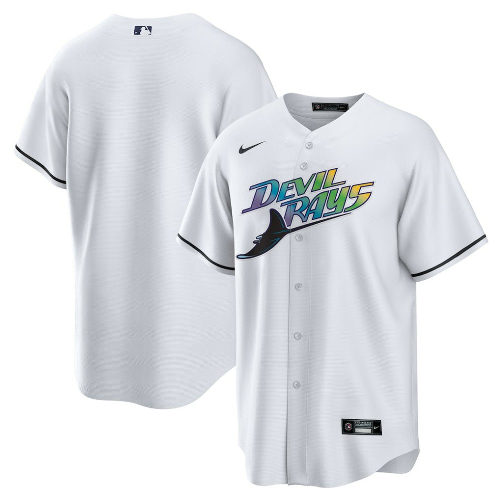 Tampa Bay Rays Nike Home Replica Team Jersey - White Jerseys