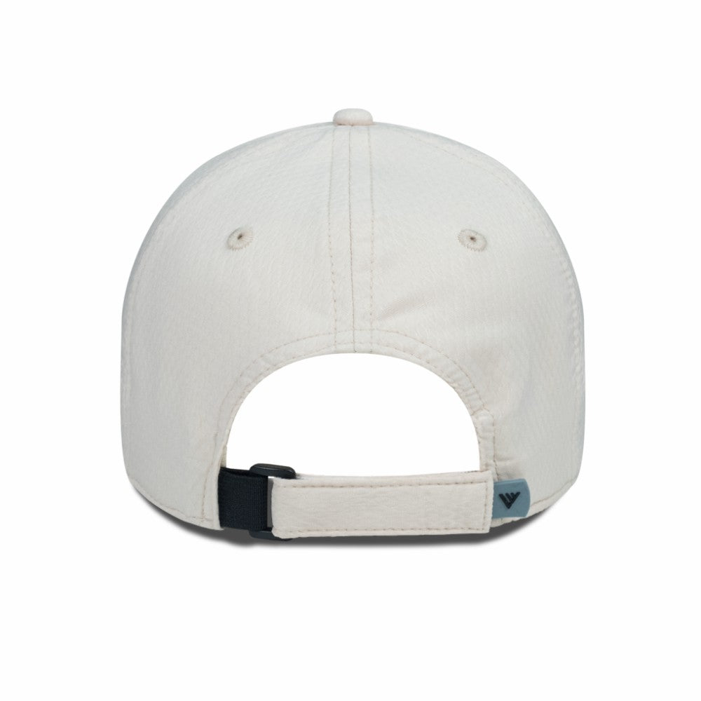 Seattle Kraken Men's Levelwear Faux Leather Patch Unstructured Adjustable Hat - Cream | US 202262255