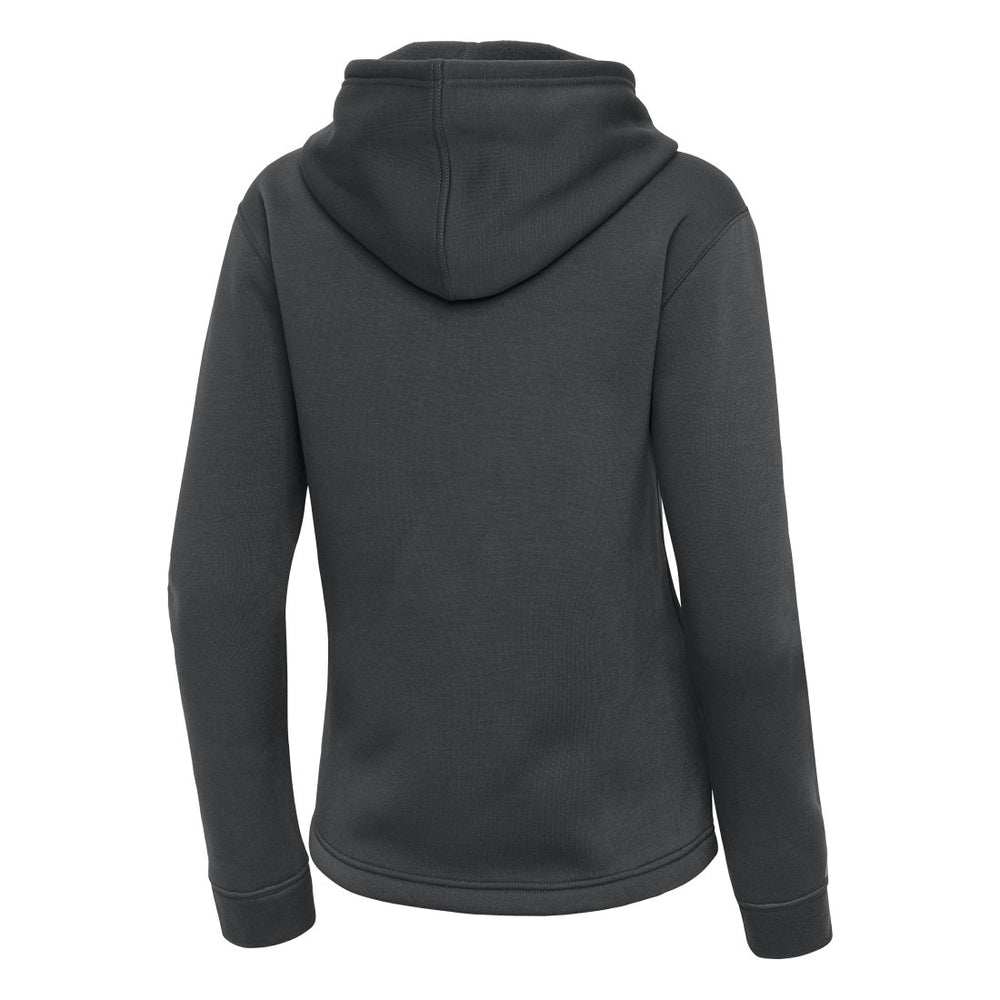 Detroit Lions Antigua Women's Contemporary Quarter-Zip Hoodie - Pewter Hoodies