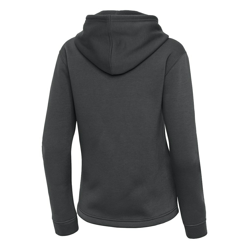 Pittsburgh Steelers Antigua Women's Contemporary Quarter-Zip Hoodie - Pewter Hoodies