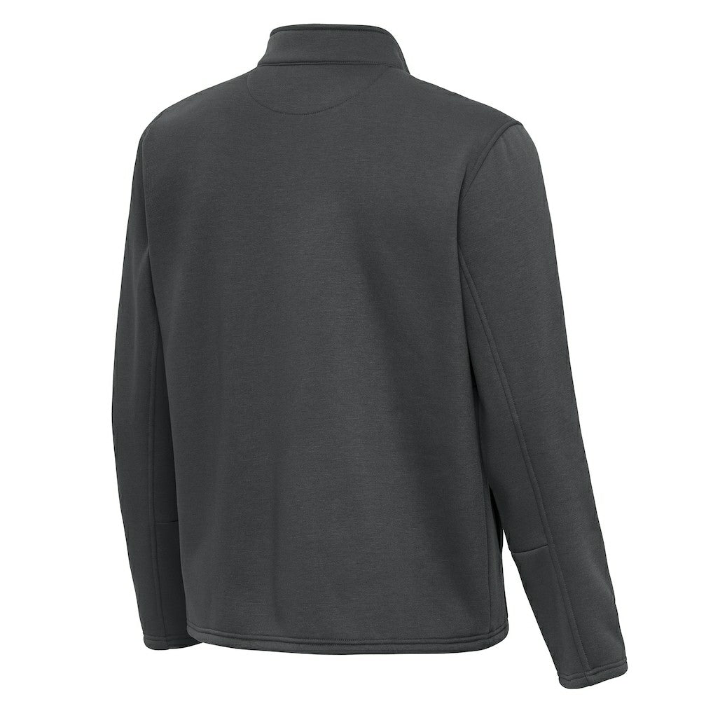 Cincinnati Bengals Antigua Twist Quarter-Zip Pullover Jacket - Pewter Pullover