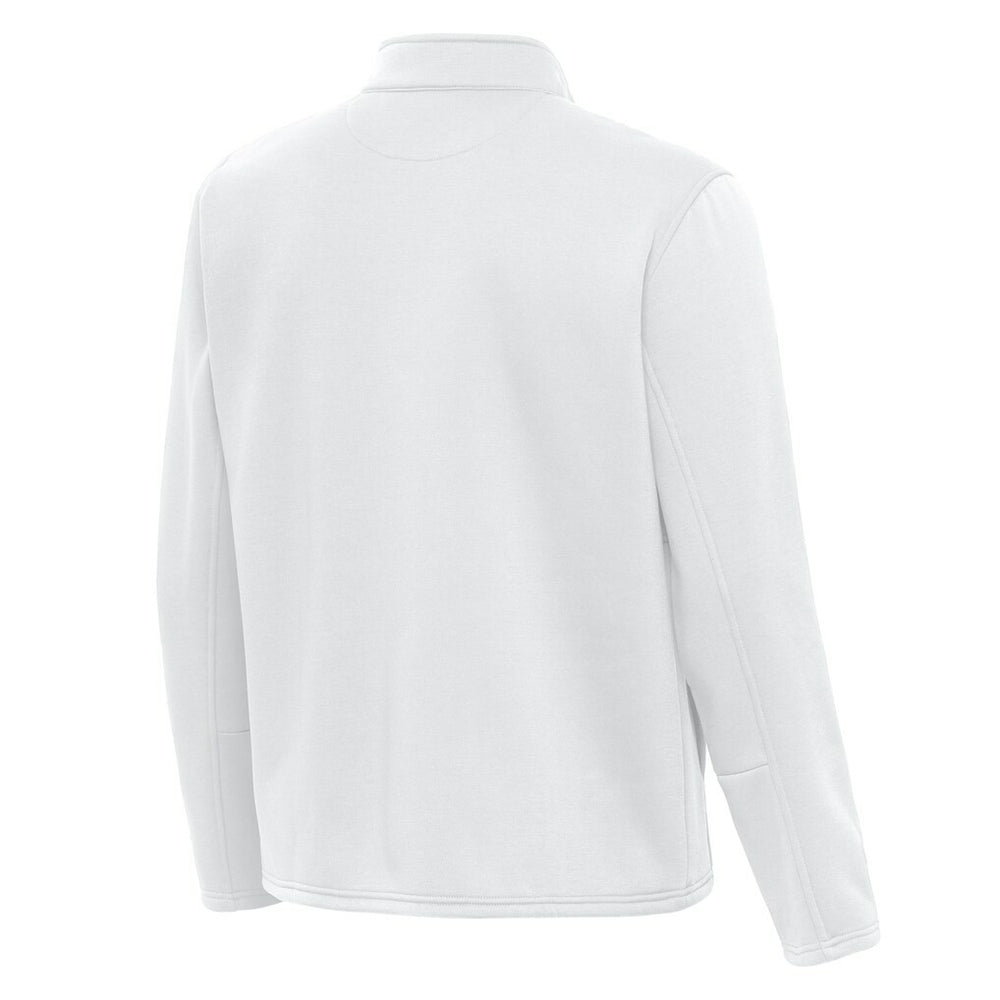 Indianapolis Colts Antigua Twist Quarter-Zip Pullover Jacket - White Pullover