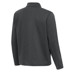 Detroit Lions Antigua Twist Quarter-Zip Pullover Jacket - Pewter Pullover