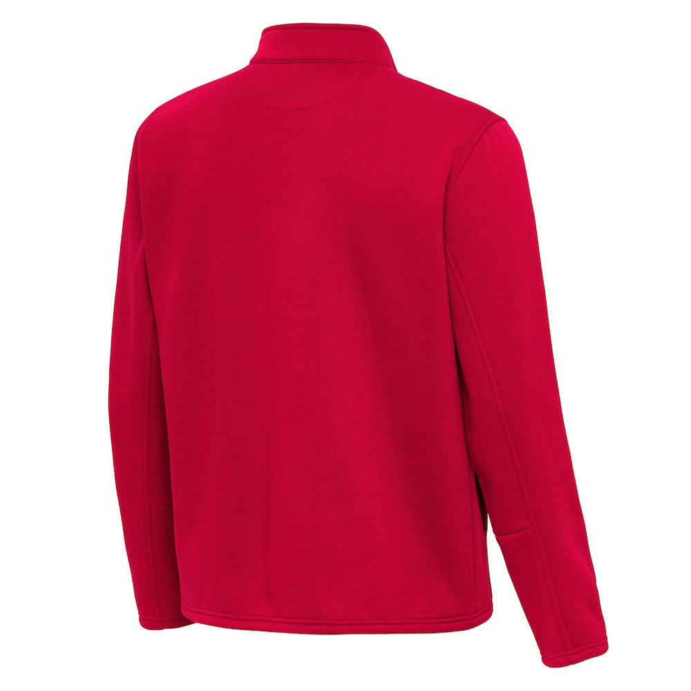 Kansas City Chiefs Antigua Twist Quarter-Zip Pullover Jacket - Red Pullover