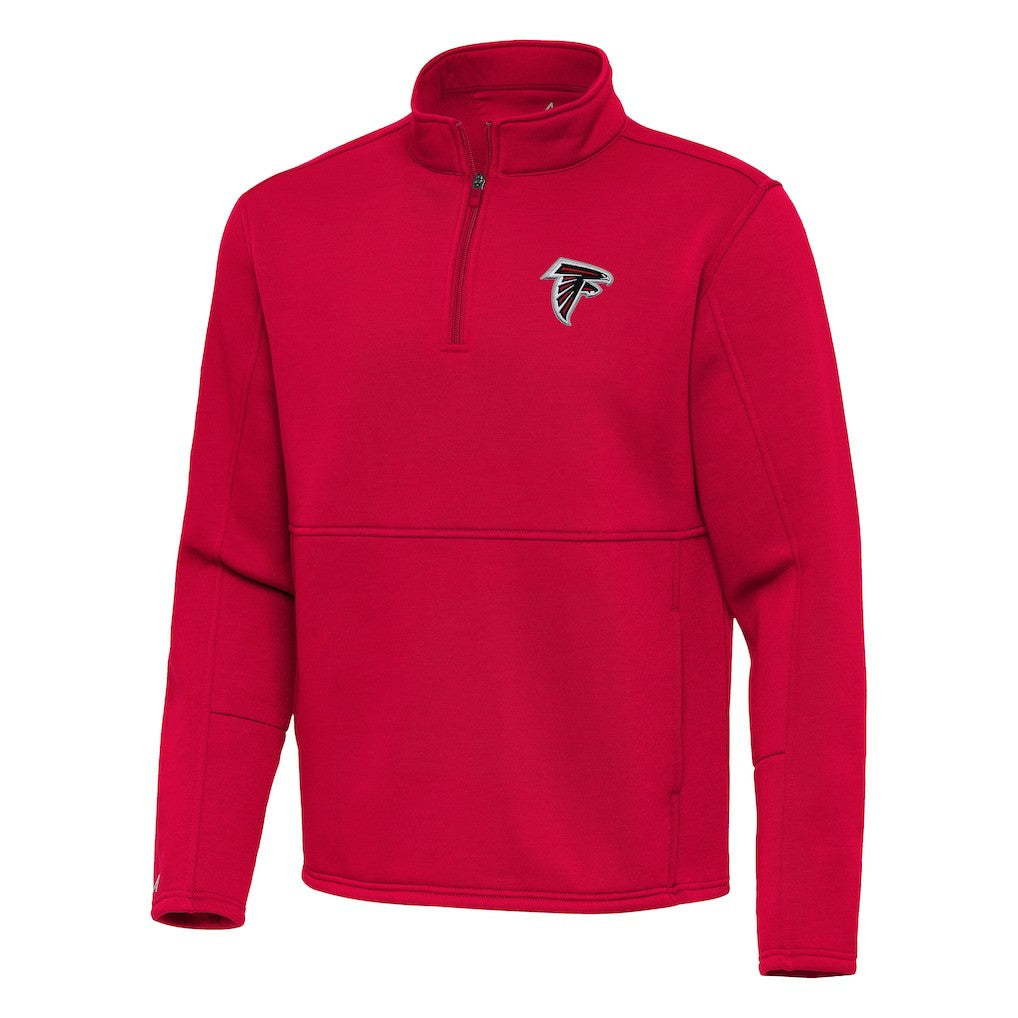 Atlanta Falcons Antigua Twist Quarter-Zip Pullover Jacket - Red Pullover