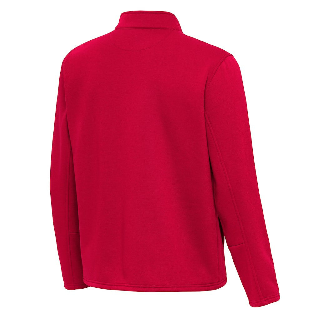 Atlanta Falcons Antigua Twist Quarter-Zip Pullover Jacket - Red Pullover