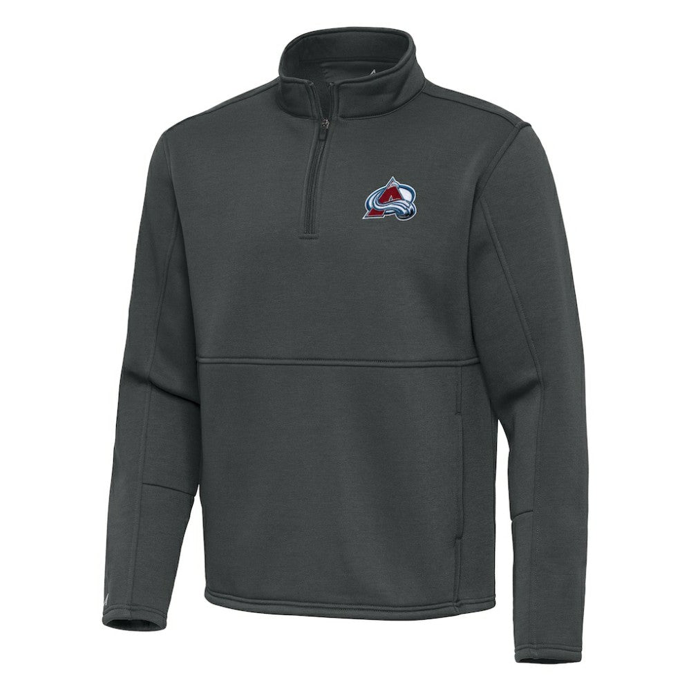 Colorado Avalanche Antigua Twist Quarter-Zip Pullover Jacket - Silver | US 202264695