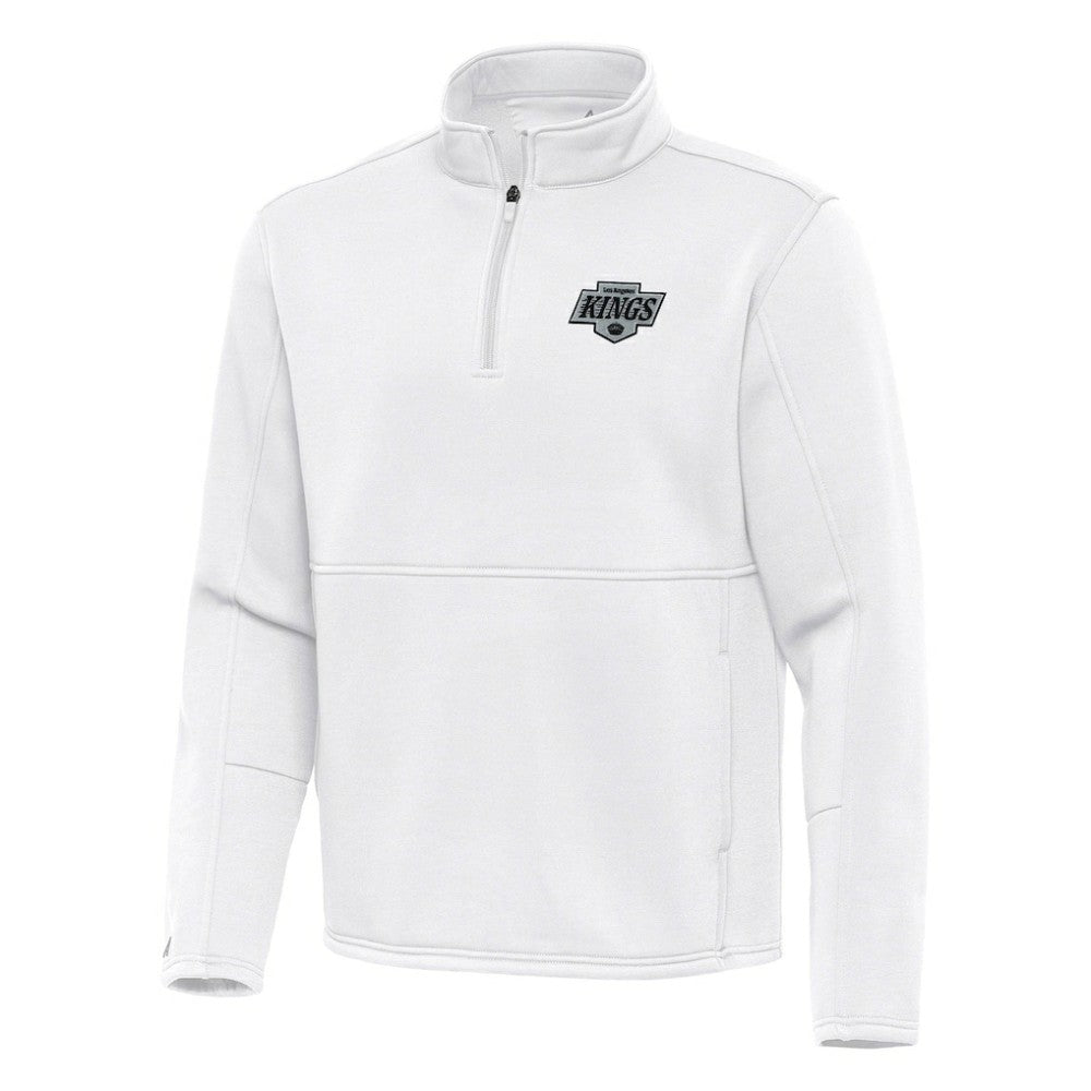 Los Angeles Kings Antigua Twist Quarter-Zip Pullover Jacket - White | US 202264735