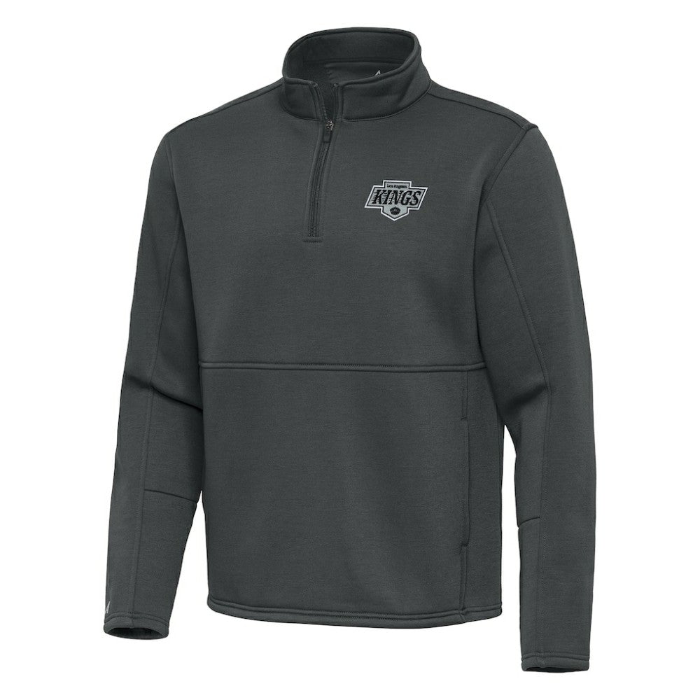 Los Angeles Kings Antigua Twist Quarter-Zip Pullover Jacket - Silver | US 202264736