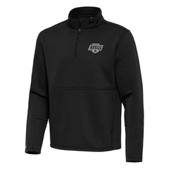 Los Angeles Kings Antigua Twist Quarter-Zip Pullover Jacket - Black | US 202264738