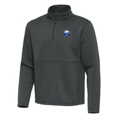 Buffalo Sabres Antigua Twist Quarter-Zip Pullover Jacket - Pewter | US 202264741