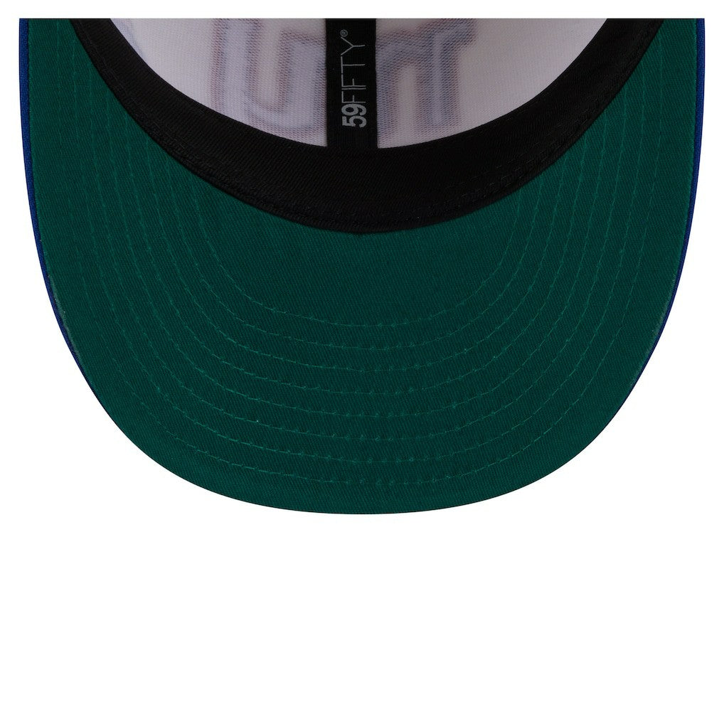 New York Giants New Era Tonal Floral 59FIFTY Fitted Hat - Cream/Royal Hats