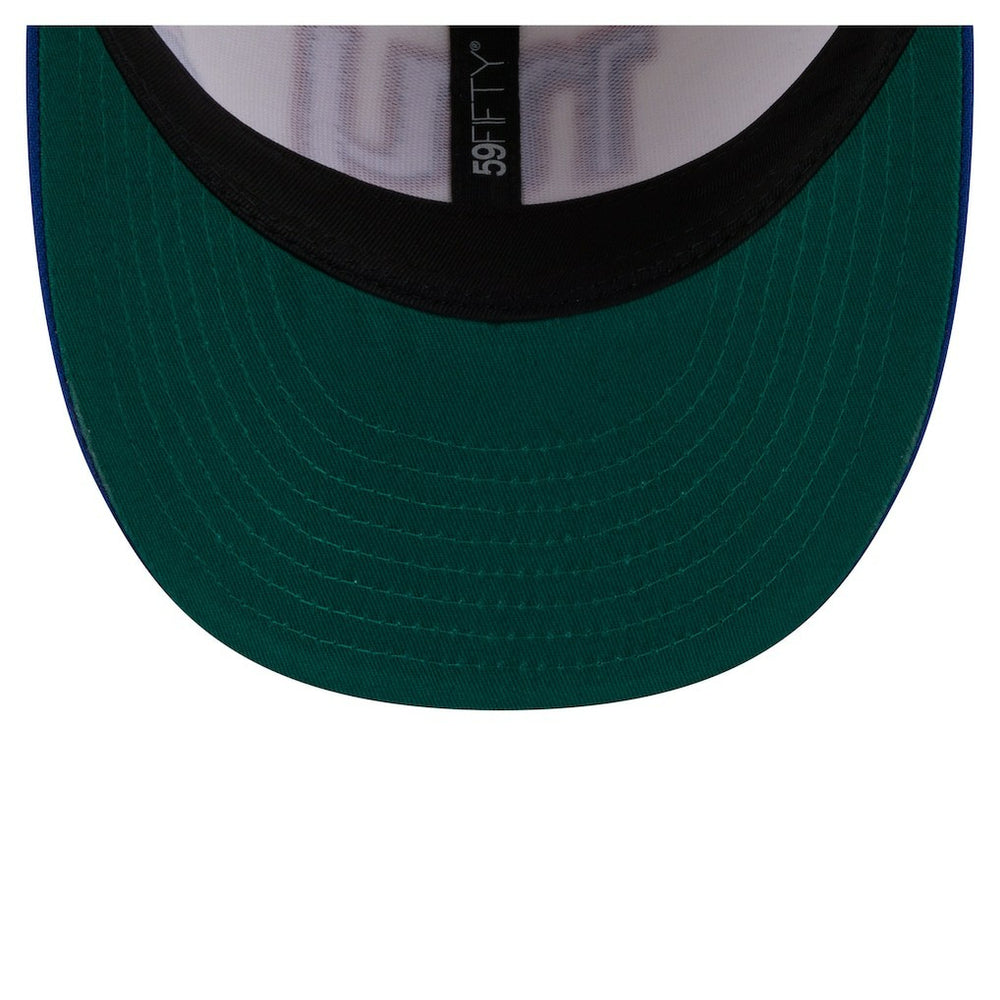 New York Giants New Era Tonal Floral 59FIFTY Fitted Hat - Cream/Royal Hats