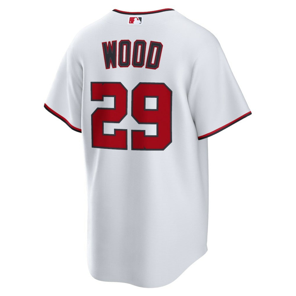 James Wood Washington Nationals Nike Home Replica Jersey - White Jerseys