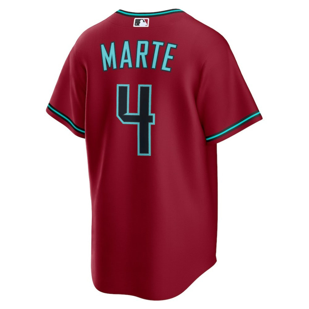 Ketel Marte Arizona Diamondbacks Nike Alternate 2 Replica Jersey - Red Jerseys