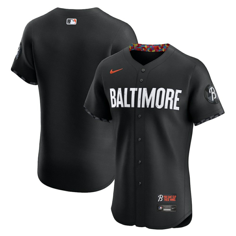 Baltimore Orioles Nike City Connect  Elite Jersey - Black Jerseys