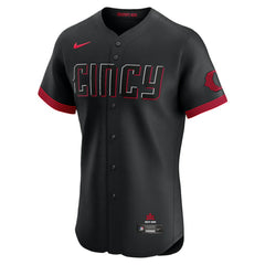 Cincinnati Reds Nike City Connect  Elite Jersey - Black Jerseys